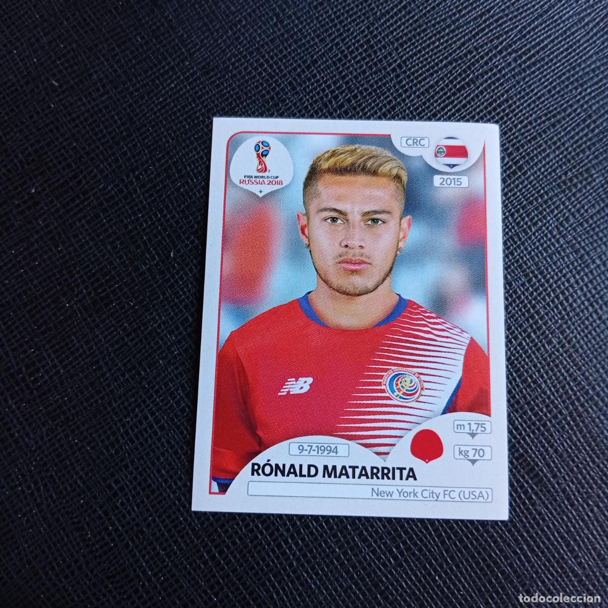 Cromos de f&uacute;tbol: 400 MATARRITA COSTA RICA PANINI MUNDIAL RUSIA 2018 CROMO FUTBOL 18 - SIN PEGAR - /CJ2 ....