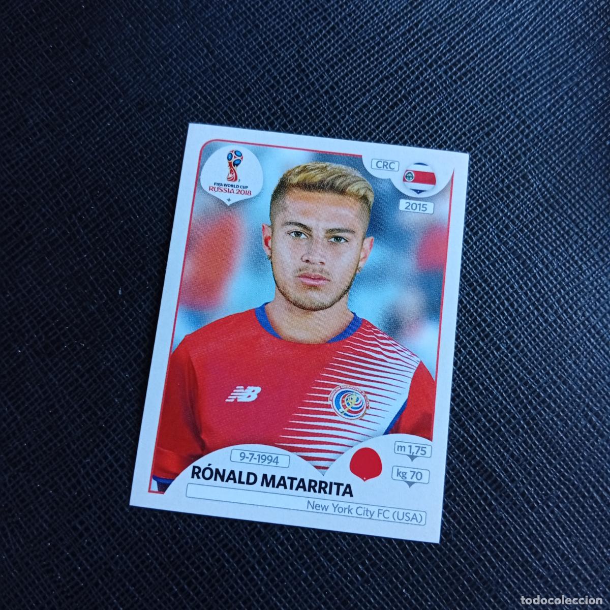 Cromos de f&uacute;tbol: 400 MATARRITA COSTA RICA PANINI MUNDIAL RUSIA 2018 CROMO FUTBOL 18 - SIN PEGAR - /CJ2 .....