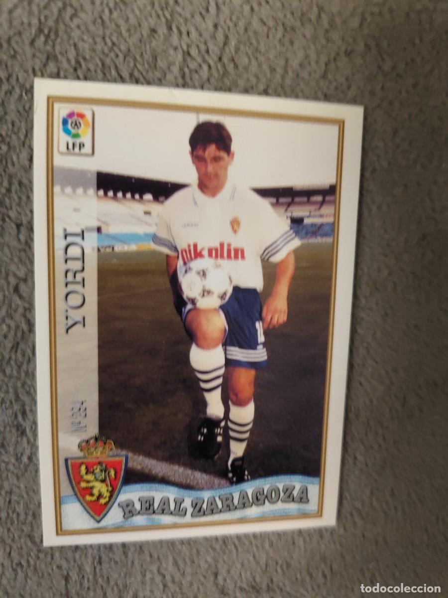 Cromos de f&uacute;tbol: 294. YORDI REAL ZARAGOZA MUNDICROMO FICHAS 97 98 LIGA 1997 1998 CARD ABB