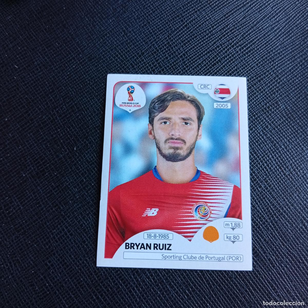 Cromos de f&uacute;tbol: 403 BRYAN RUIZ COSTA RICA PANINI MUNDIAL RUSIA 2018 CROMO FUTBOL 18 - SIN PEGAR - /CJ2