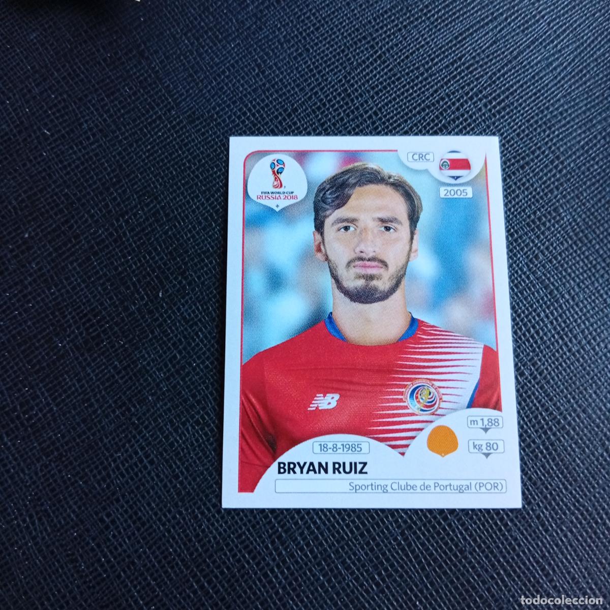 Cromos de f&uacute;tbol: 403 BRYAN RUIZ COSTA RICA PANINI MUNDIAL RUSIA 2018 CROMO FUTBOL 18 - SIN PEGAR - /CJ2