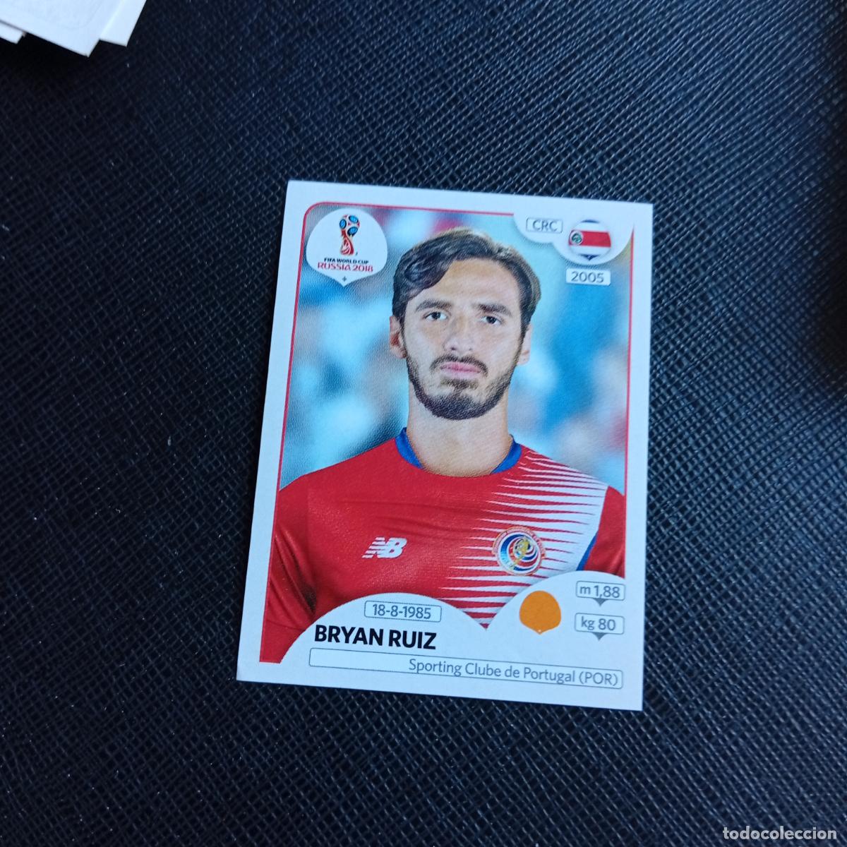 Cromos de f&uacute;tbol: 403 BRYAN RUIZ COSTA RICA PANINI MUNDIAL RUSIA 2018 CROMO FUTBOL 18 - SIN PEGAR - /CJ2 .