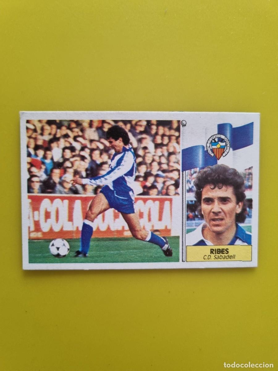 Cromos de f&uacute;tbol: CROMO LIGA ESTE 86 87 1986 1987 DESPEGADO RIBES CD SABADELL AR1026