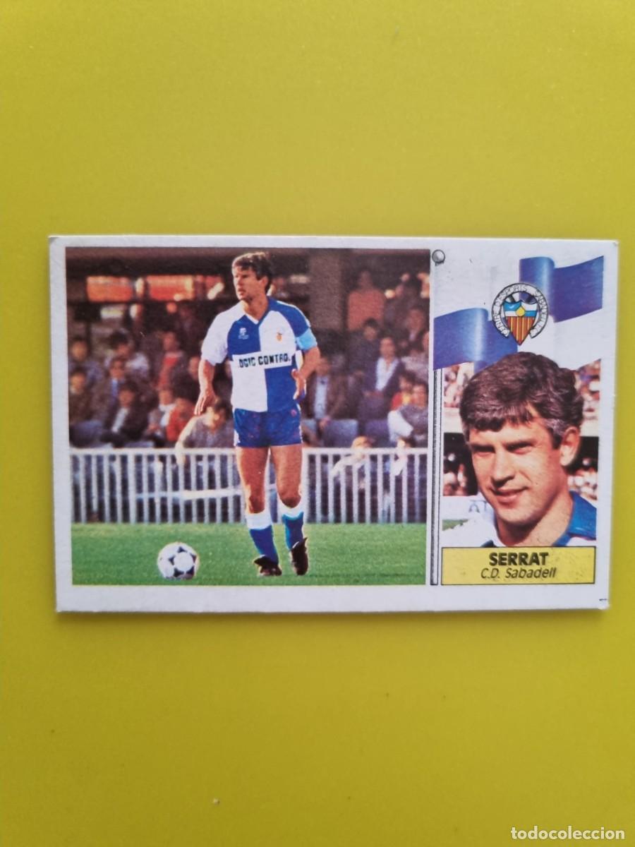Cromos de f&uacute;tbol: CROMO LIGA ESTE 86 87 1986 1987 DESPEGADO SERRAT CD SABADELL AR1026