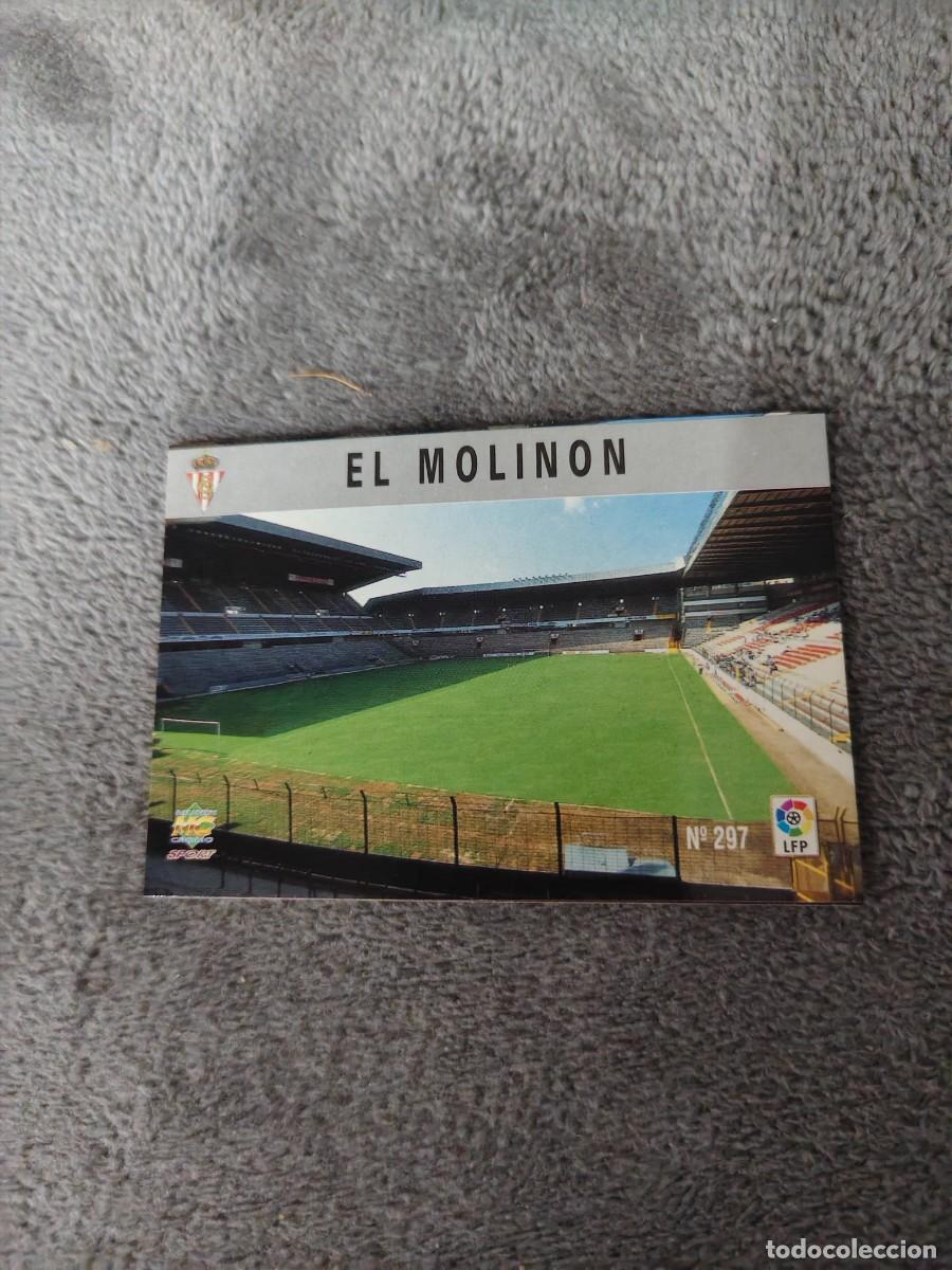 Cromos de f&uacute;tbol: 297. EL MOLIN&Oacute;N REAL SPORTING MUNDICROMO FICHAS 97 98 LIGA 1997 1998 CARD ABB