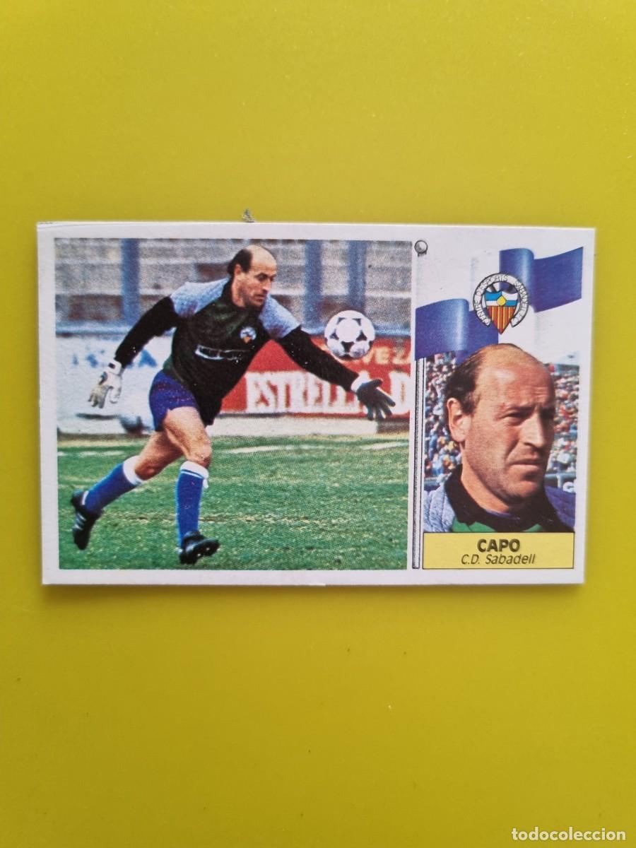 Cromos de f&uacute;tbol: CROMO LIGA ESTE 86 87 1986 1987 DESPEGADO CAPO CD SABADELL AR1026
