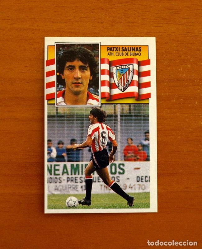 Football Stickers: Athletic Bilbao - Patxi Salinas - Ediciones Este Liga 1990-1991, 90-91 - Nunca pegado