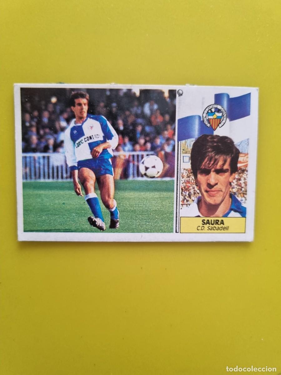 Football Stickers: CROMO LIGA ESTE 86 87 1986 1987 DESPEGADO SAURA CD SABADELL AR1026