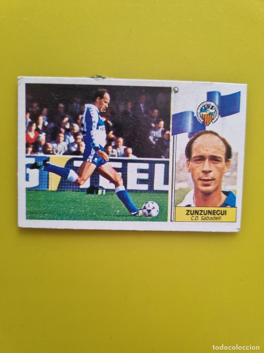 Football Stickers: CROMO LIGA ESTE 86 87 1986 1987 DESPEGADO ZUNZUNEGUI CD SABADELL AR1026