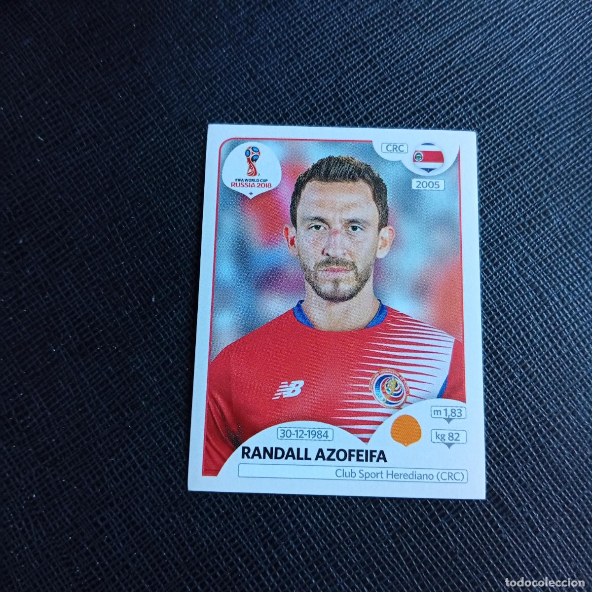 Football Stickers: 406 AZOFEIFA COSTA RICA PANINI MUNDIAL RUSIA 2018 CROMO FUTBOL 18 - SIN PEGAR - /CJ2
