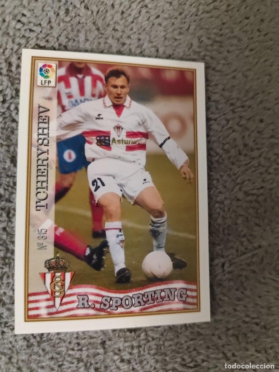 Cromos de f&uacute;tbol: 315. TCHERYSHEV REAL SPORTING MUNDICROMO FICHAS 97 98 LIGA 1997 1998 CARD ABB