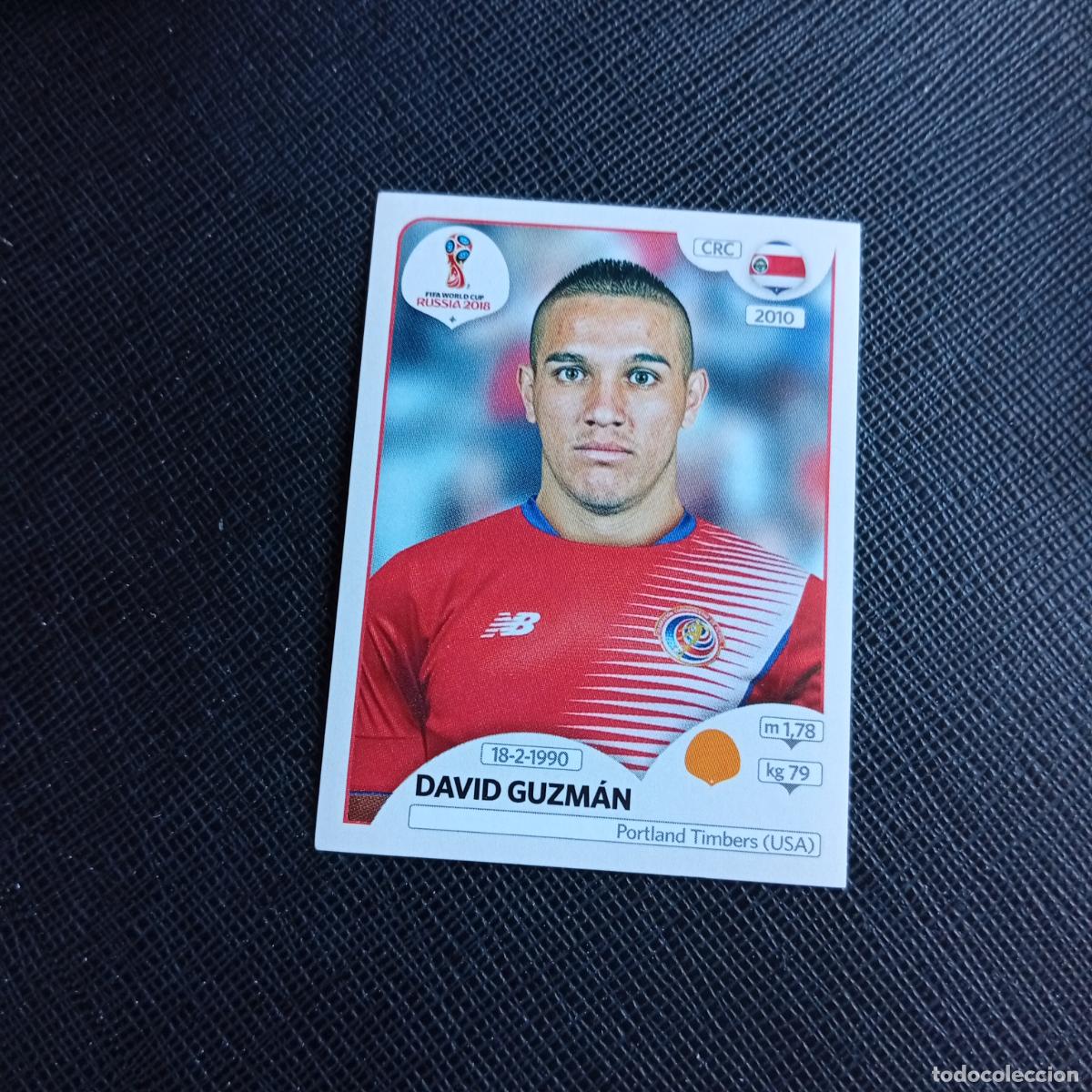Cromos de f&uacute;tbol: 407 DAVID GUZMAN COSTA RICA PANINI MUNDIAL RUSIA 2018 CROMO FUTBOL 18 - SIN PEGAR - /CJ2 ..