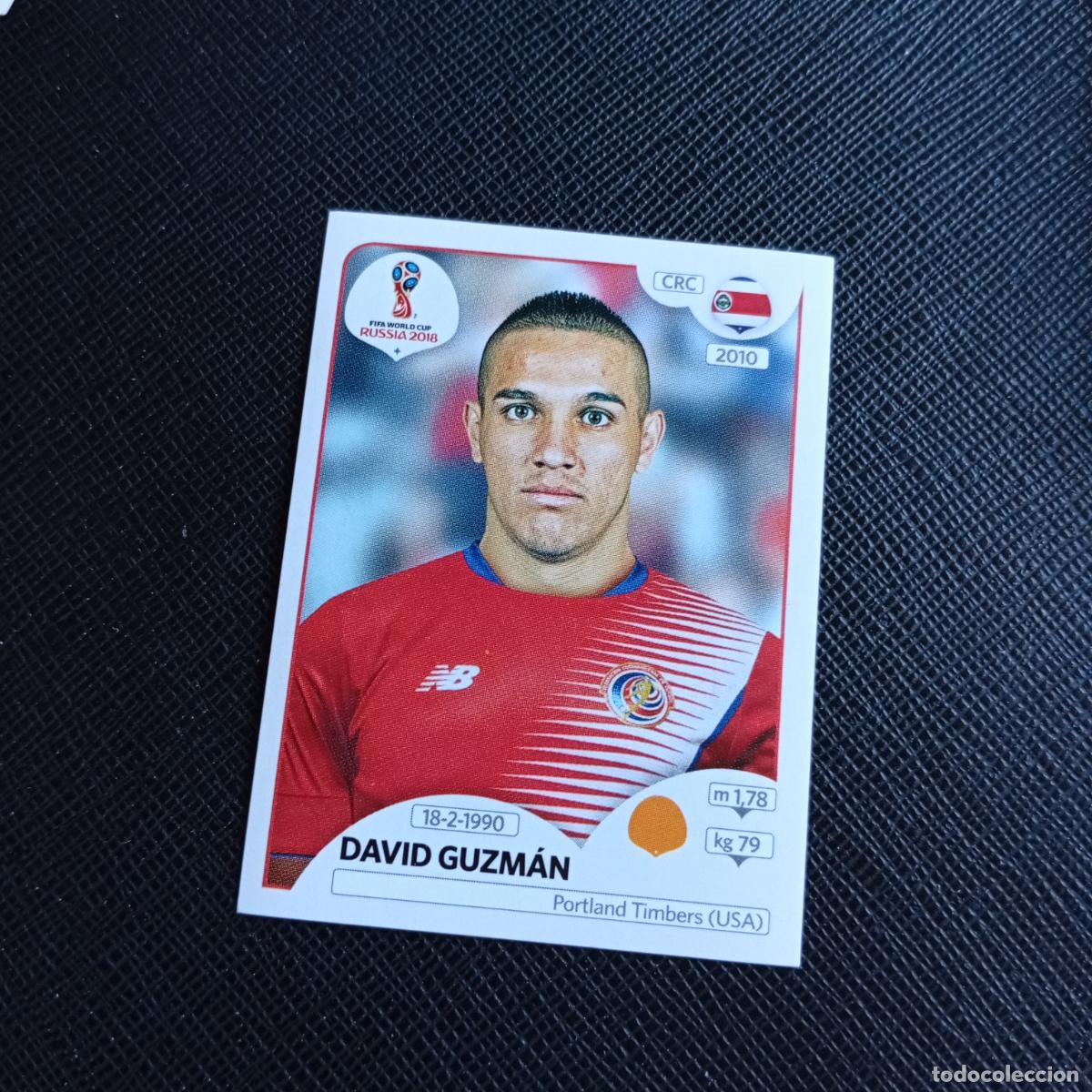Cromos de f&uacute;tbol: 407 DAVID GUZMAN COSTA RICA PANINI MUNDIAL RUSIA 2018 CROMO FUTBOL 18 - SIN PEGAR - /CJ2 ...