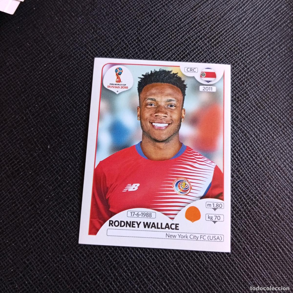 Cromos de f&uacute;tbol: 408 RODNEY WALLACE COSTA RICA PANINI MUNDIAL RUSIA 2018 CROMO FUTBOL 18 - SIN PEGAR - /CJ2