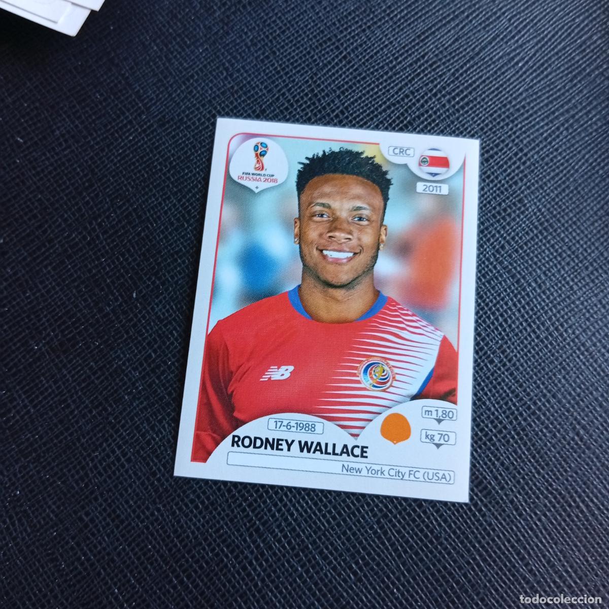 Cromos de f&uacute;tbol: 408 RODNEY WALLACE COSTA RICA PANINI MUNDIAL RUSIA 2018 CROMO FUTBOL 18 - SIN PEGAR - /CJ2
