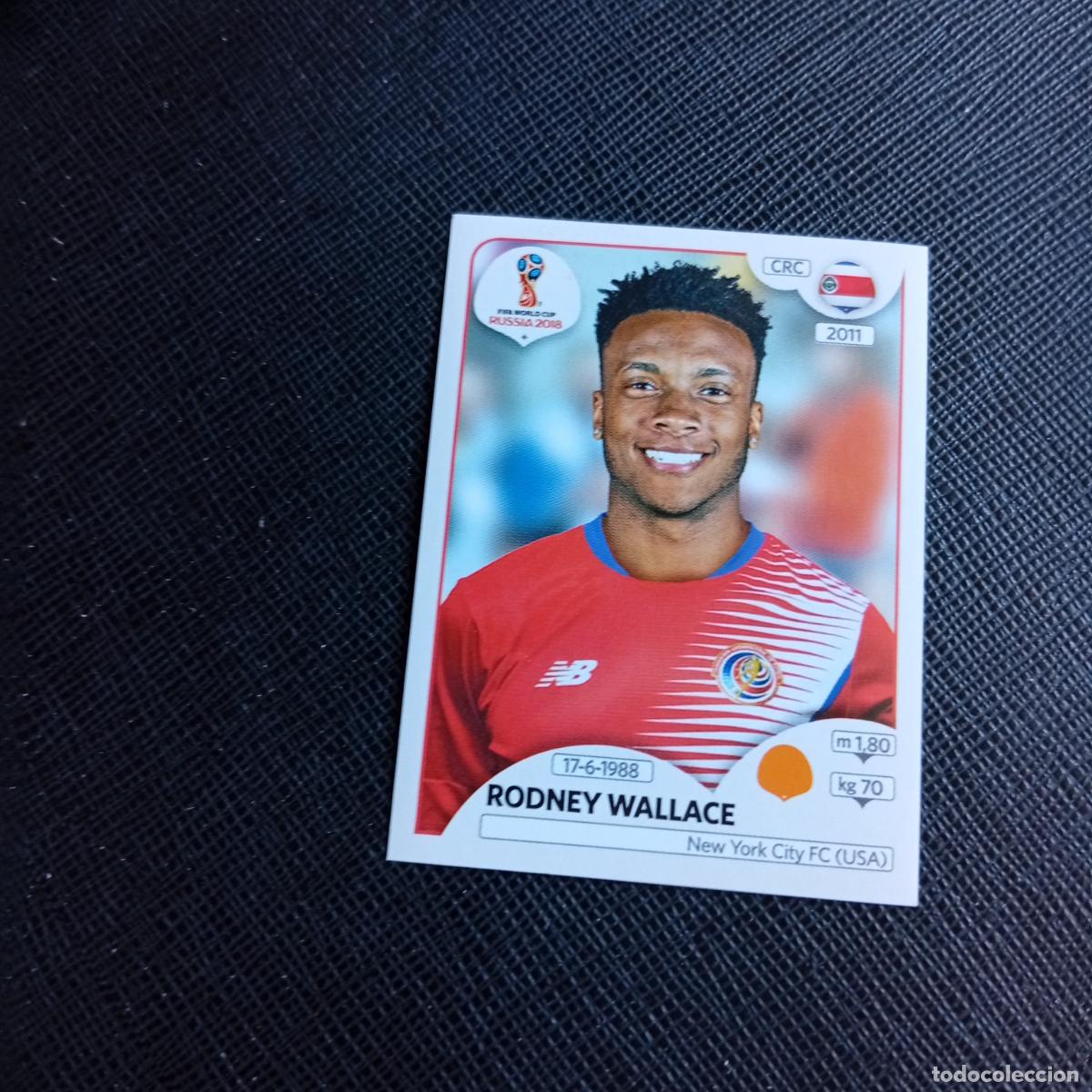 Cromos de f&uacute;tbol: 408 RODNEY WALLACE COSTA RICA PANINI MUNDIAL RUSIA 2018 CROMO FUTBOL 18 - SIN PEGAR - /CJ2 .