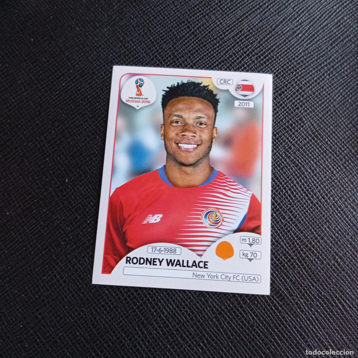 Cromos de f&uacute;tbol: 408 RODNEY WALLACE COSTA RICA PANINI MUNDIAL RUSIA 2018 CROMO FUTBOL 18 - SIN PEGAR - /CJ2 ..