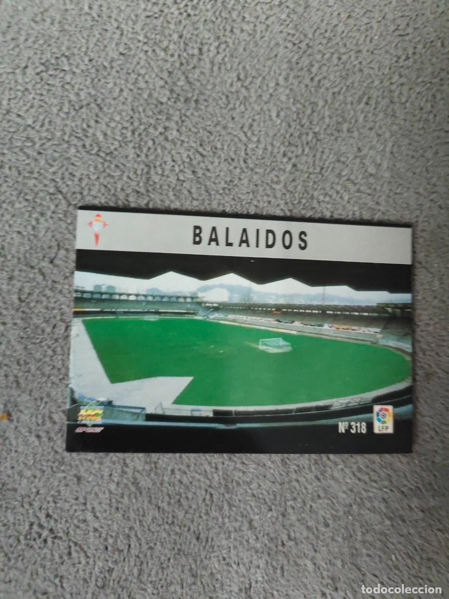 Football Stickers: 318. BALAIDOS R.C. CELTA MUNDICROMO FICHAS 97 98 LIGA 1997 1998 CARD ABB