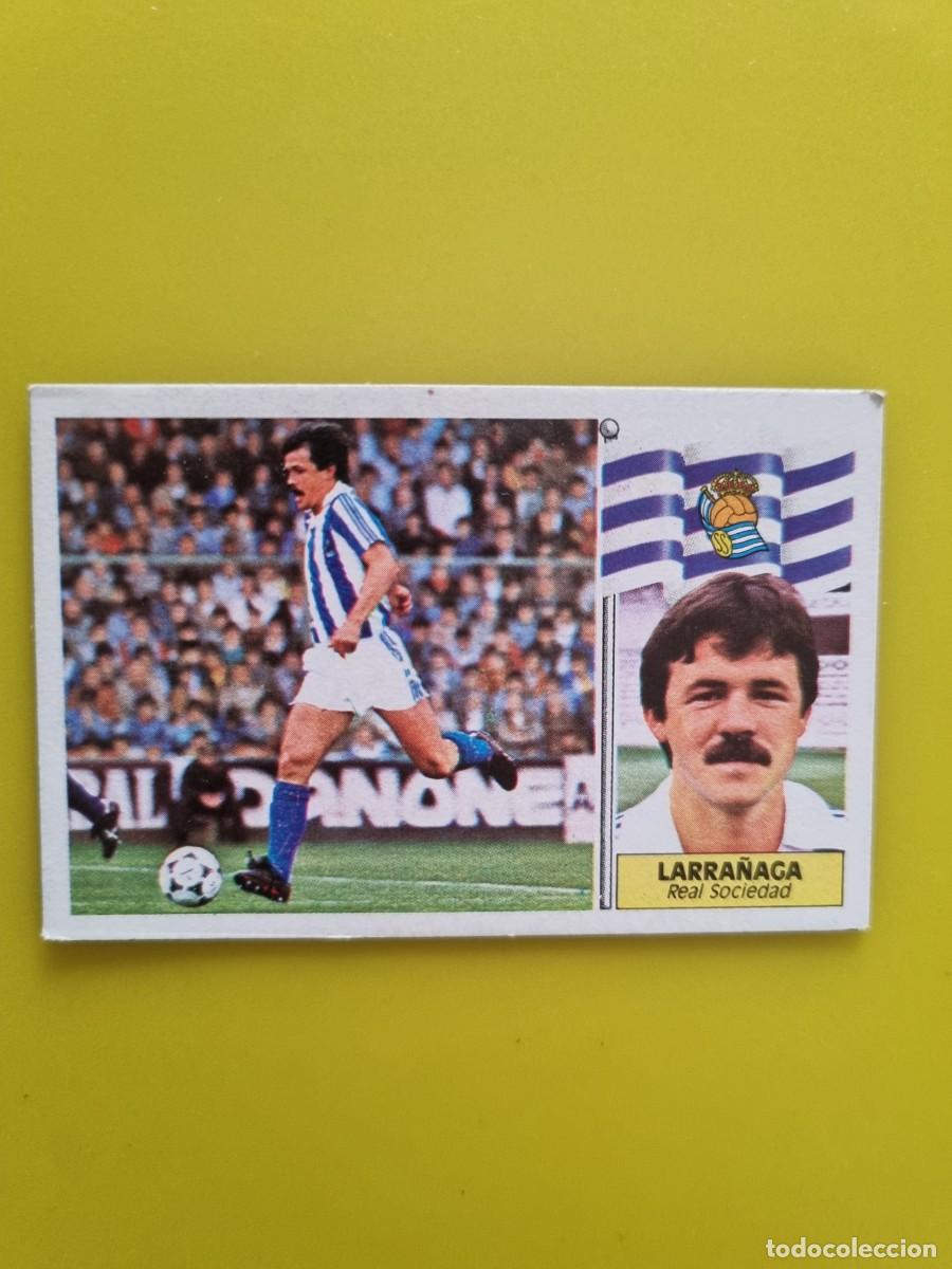 Football Stickers: CROMO LIGA ESTE 86 87 1986 1987 NUNCA PEGADO SIN PEGAR LARRA&Ntilde;AGA REAL SOCIEDAD AR1026