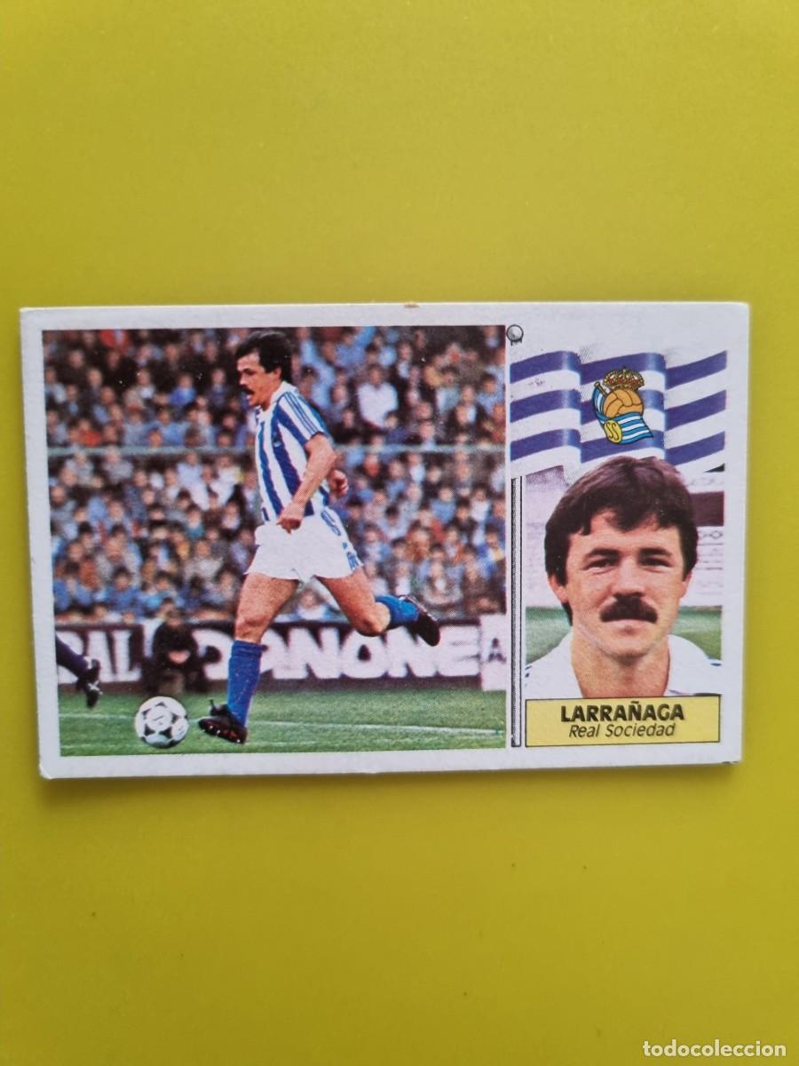 Cromos de f&uacute;tbol: CROMO LIGA ESTE 86 87 1986 1987 NUNCA PEGADO SIN PEGAR LARRA&Ntilde;AGA REAL SOCIEDAD AR1026