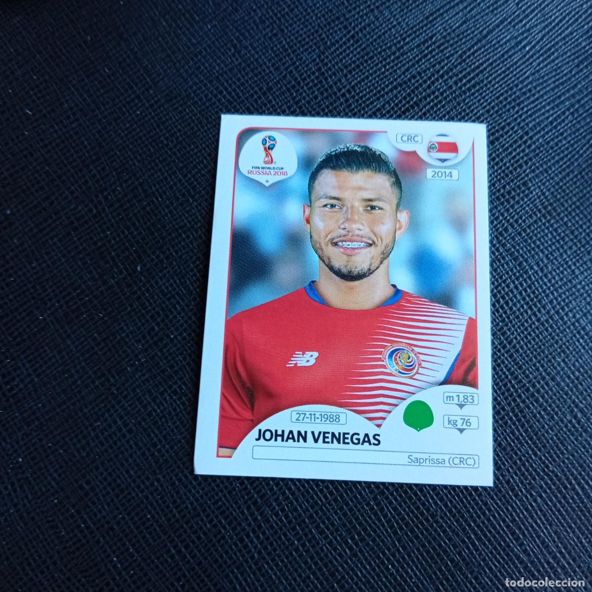 Cromos de f&uacute;tbol: 411 JOHAN VENEGAS COSTA RICA PANINI MUNDIAL RUSIA 2018 CROMO FUTBOL 18 - SIN PEGAR - /CJ2 D