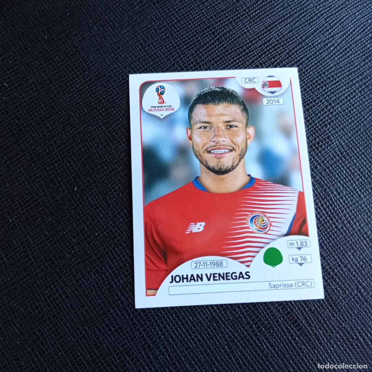 Cromos de f&uacute;tbol: 411 JOHAN VENEGAS COSTA RICA PANINI MUNDIAL RUSIA 2018 CROMO FUTBOL 18 - SIN PEGAR - /CJ2
