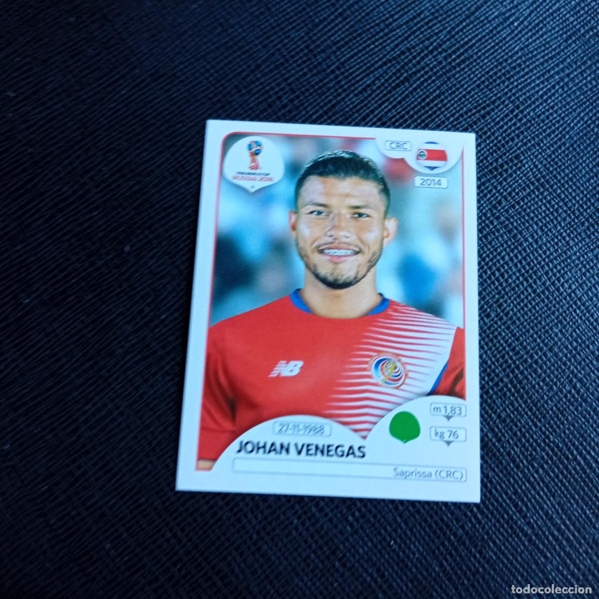 Cromos de f&uacute;tbol: 411 JOHAN VENEGAS COSTA RICA PANINI MUNDIAL RUSIA 2018 CROMO FUTBOL 18 - SIN PEGAR - /CJ2 .