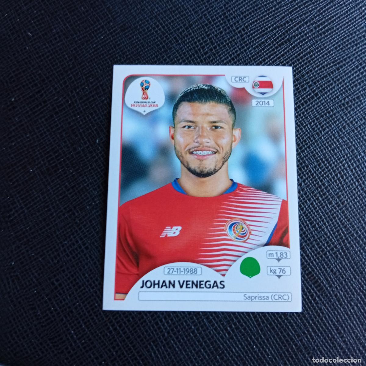 Cromos de f&uacute;tbol: 411 JOHAN VENEGAS COSTA RICA PANINI MUNDIAL RUSIA 2018 CROMO FUTBOL 18 - SIN PEGAR - /CJ2 .