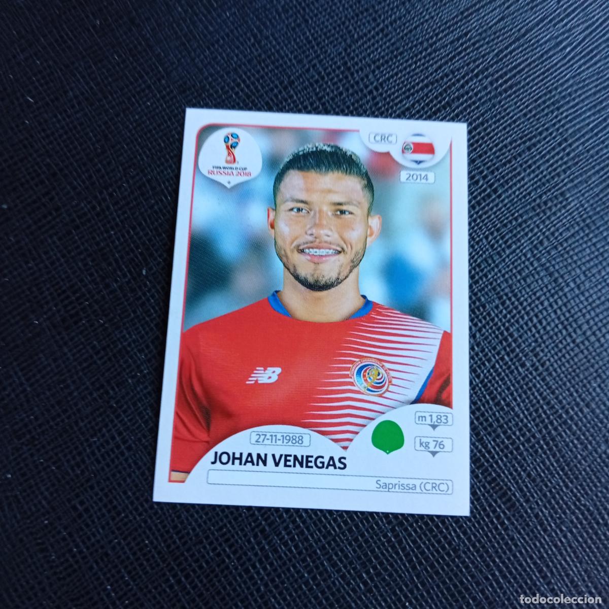Cromos de f&uacute;tbol: 411 JOHAN VENEGAS COSTA RICA PANINI MUNDIAL RUSIA 2018 CROMO FUTBOL 18 - SIN PEGAR - /CJ2 ..