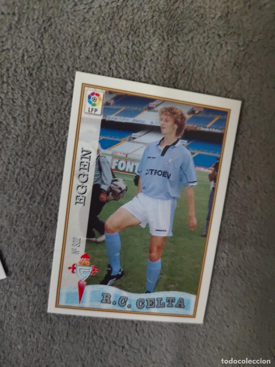 Cromos de f&uacute;tbol: 322. EGGEN R.C. CELTA MUNDICROMO FICHAS 97 98 LIGA 1997 1998 CARD ABB