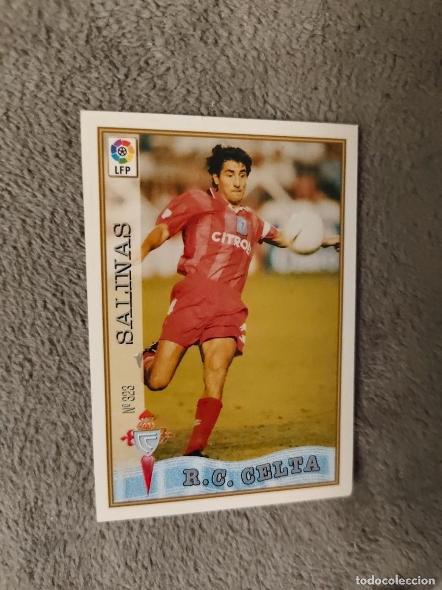 Cromos de f&uacute;tbol: 323. SALINAS R.C. CELTA MUNDICROMO FICHAS 97 98 LIGA 1997 1998 CARD ABB