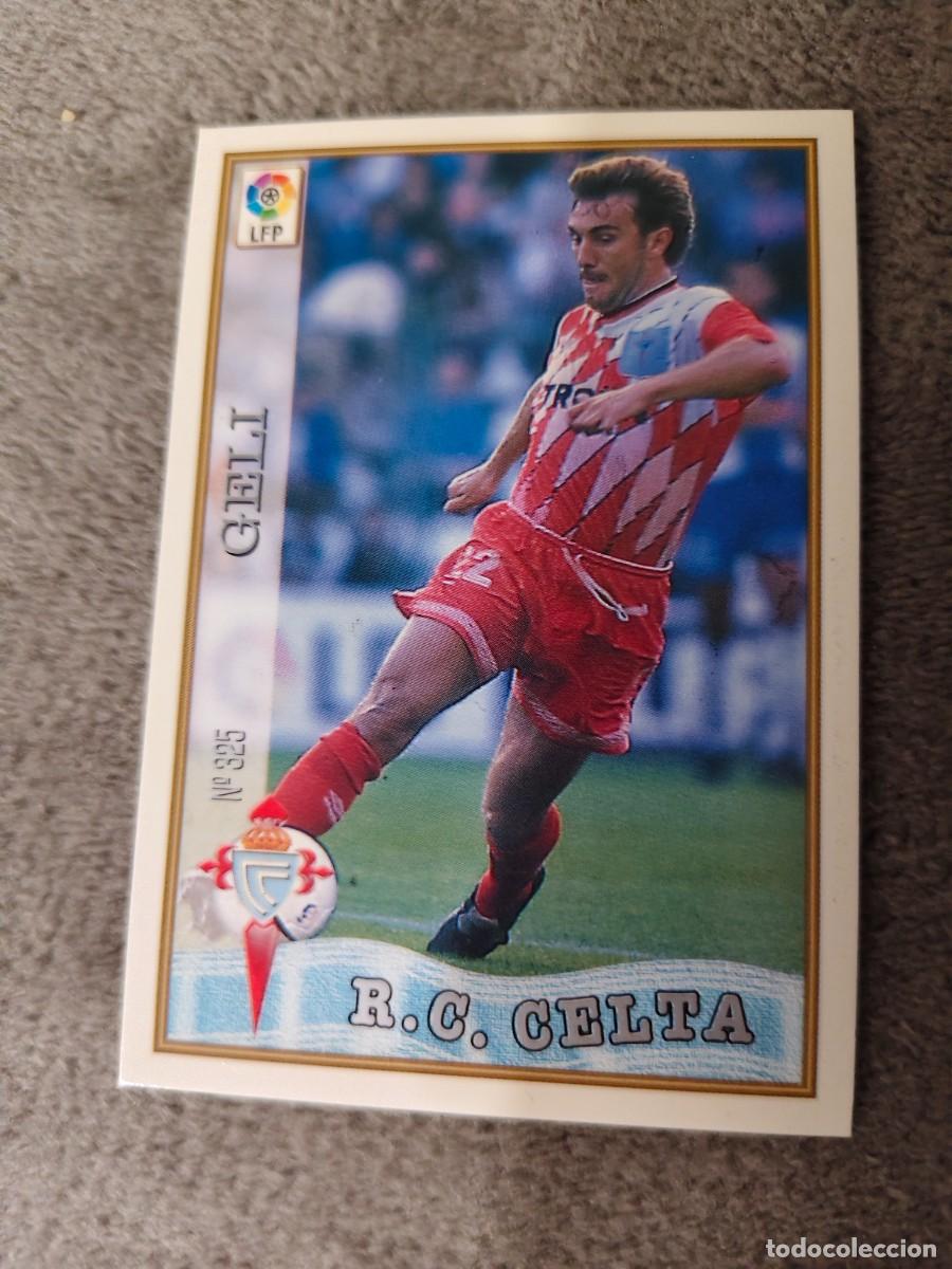 Figurine di Calcio: 325. GELI R.C. CELTA MUNDICROMO FICHAS 97 98 LIGA 1997 1998 CARD ABB