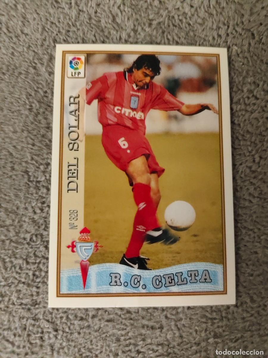 Fu&szlig;ball-Sticker: 328. DEL SOLAR R.C. CELTA MUNDICROMO FICHAS 97 98 LIGA 1997 1998 CARD ABB