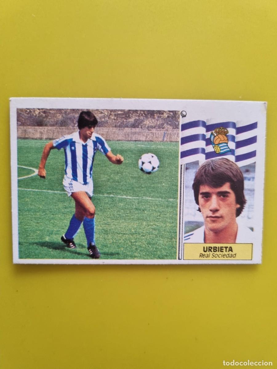 Cromos de Futebol: CROMO LIGA ESTE 86 87 1986 1987 DESPEGADO URBIETA COLOCA REAL SOCIEDAD AR1026