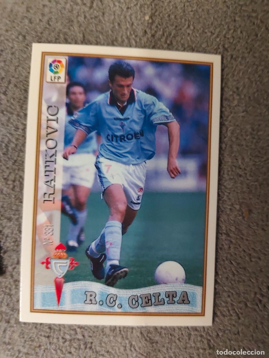 Cromos de Futebol: 331. RATKOVIC R.C. CELTA MUNDICROMO FICHAS 97 98 LIGA 1997 1998 CARD ABB