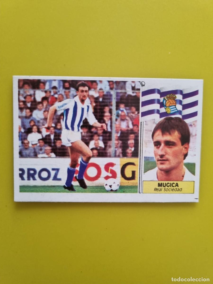 Cromos de Futebol: CROMO LIGA ESTE 86 87 1986 1987 DESPEGADO MUGICA REAL SOCIEDAD AR1026