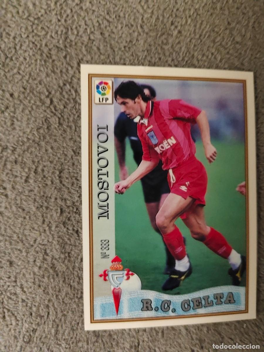 Cromos de Futebol: 333. MOSTOVOI R.C. CELTA MUNDICROMO FICHAS 97 98 LIGA 1997 1998 CARD ABB