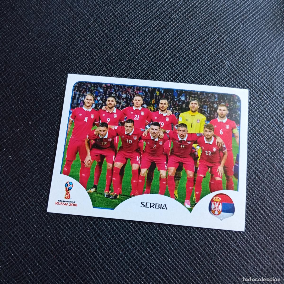Cromos de Futebol: 413 ALINEACION SERBIA PANINI MUNDIAL RUSIA 2018 CROMO FUTBOL 18 - SIN PEGAR - /CJ2 ...