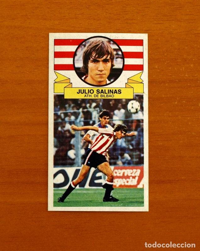 Cromos de Futebol: Athletic de Bilbao - Julio Salinas - Ediciones Este Liga 1985-1986, 85-86 - Cromo nunca pegado