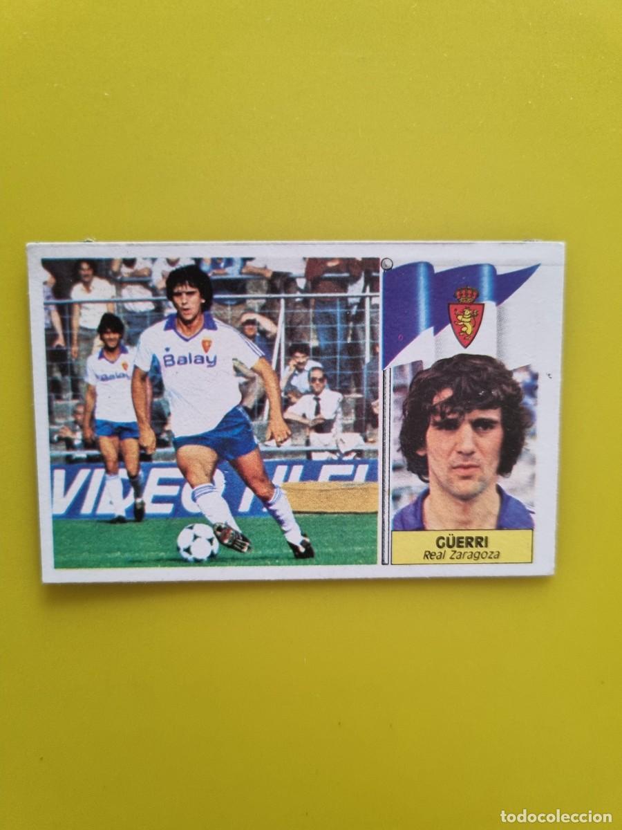 Cromos de Futebol: CROMO LIGA ESTE 86 87 1986 1987 DESPEGADO G&Uuml;ERRI REAL ZARAGOZA AR1026