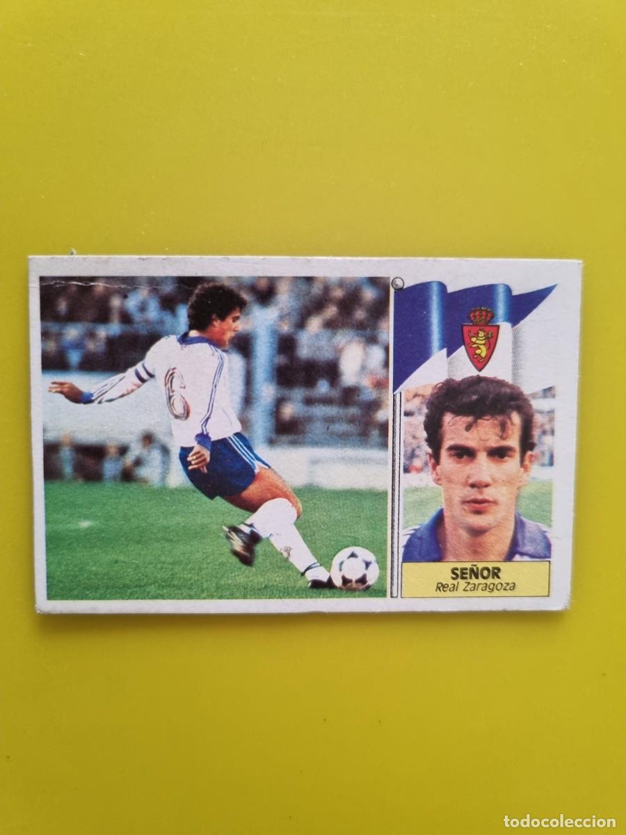 Cartes &agrave; collectionner de Football: CROMO LIGA ESTE 86 87 1986 1987 DESPEGADO SE&Ntilde;OR REAL ZARAGOZA AR1026
