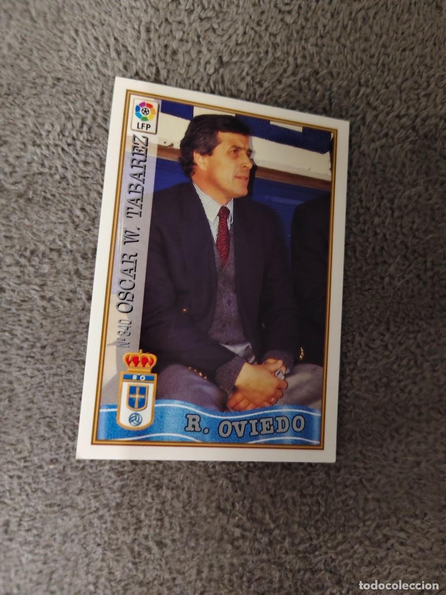 Cartes &agrave; collectionner de Football: 340. &Oacute;SCAR W. TAB&Aacute;REZ REAL OVIEDO MUNDICROMO FICHAS 97 98 LIGA 1997 1998 CARD ABB