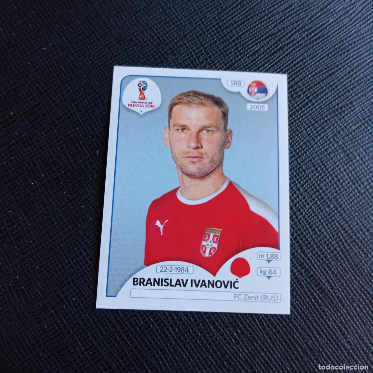 Cartes &agrave; collectionner de Football: 415 IVANOVIC SERBIA PANINI MUNDIAL RUSIA 2018 CROMO FUTBOL 18 - SIN PEGAR - /CJ2