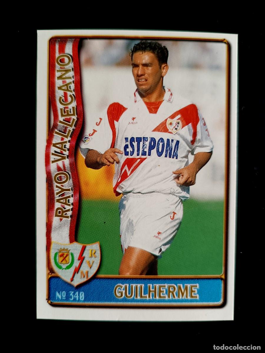 Cartes &agrave; collectionner de Football: 340 GUILHERME - RAYO VALLECANO - MUNDICROMO 96/97