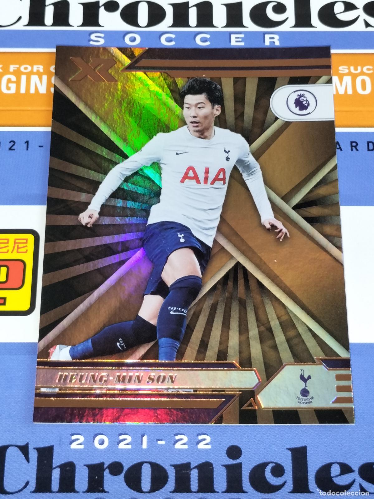 Cartes &agrave; collectionner de Football: N&ordm; 132 HEUNG-MIN SON TOTTENHAM HOTSPUR CARD CHRONICLES XR PREMIER SOCCER 2021 2022 21 22 PANINI