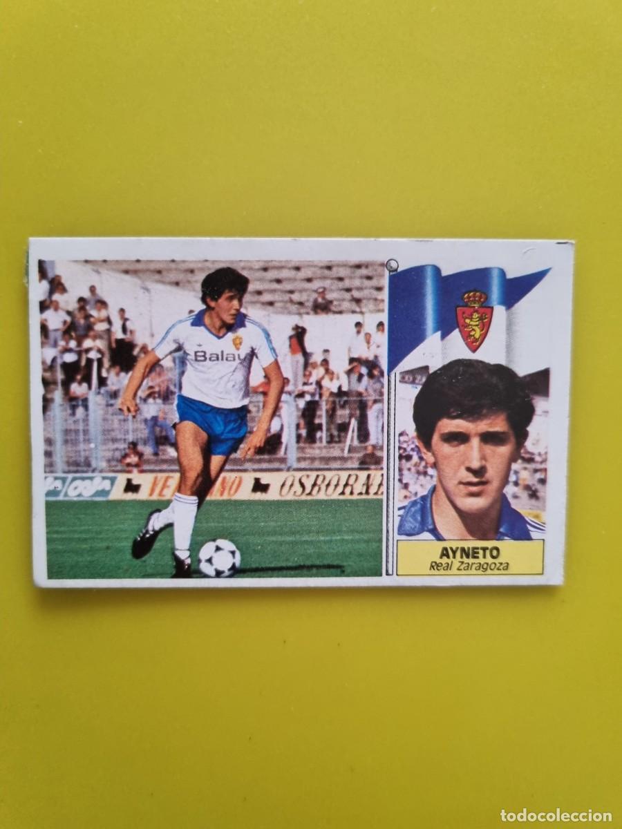 Cartes &agrave; collectionner de Football: CROMO LIGA ESTE 86 87 1986 1987 DESPEGADO AYNETO REAL ZARAGOZA AR1026