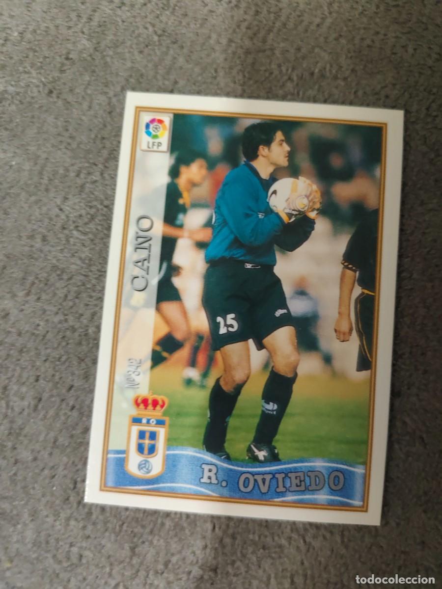 Cartes &agrave; collectionner de Football: 342. CANO REAL OVIEDO MUNDICROMO FICHAS 97 98 LIGA 1997 1998 CARD ABB