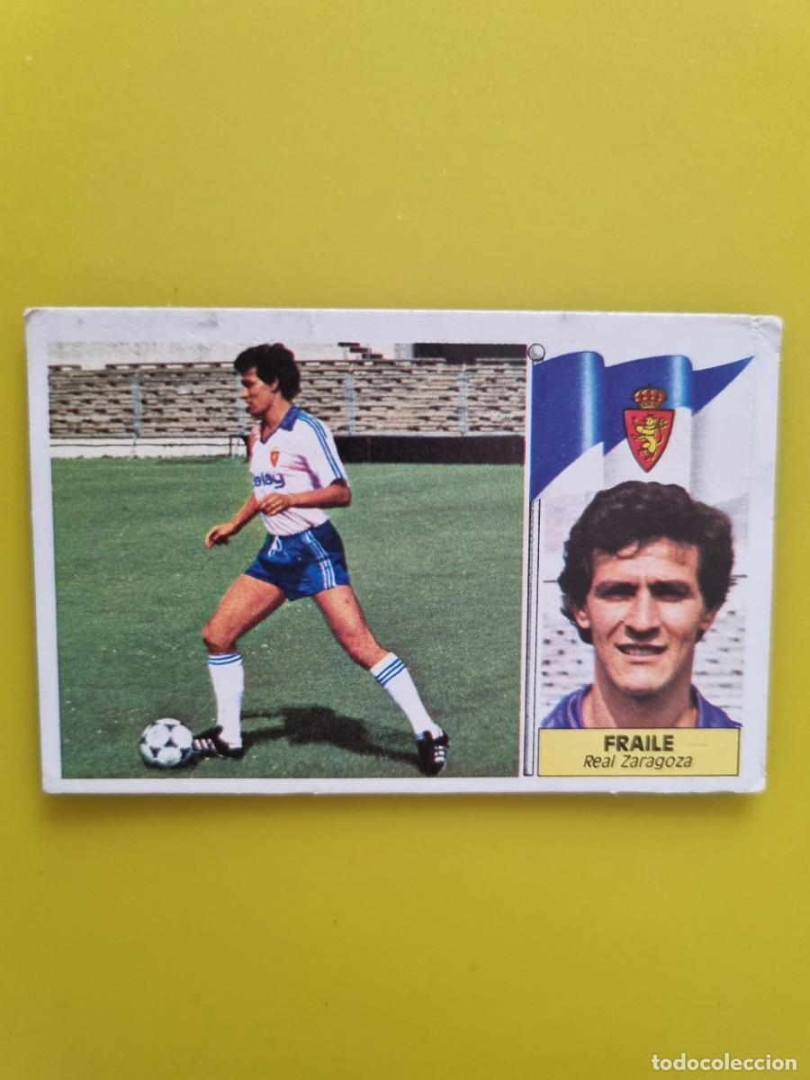 Cartes &agrave; collectionner de Football: CROMO LIGA ESTE 86 87 1986 1987 DESPEGADO FRAILE REAL ZARAGOZA AR1026