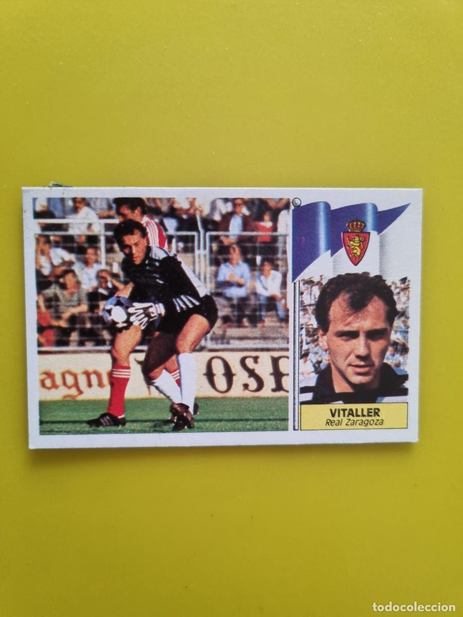 Cromos de f&uacute;tbol: CROMO LIGA ESTE 86 87 1986 1987 DESPEGADO VITALLER REAL ZARAGOZA AR1026