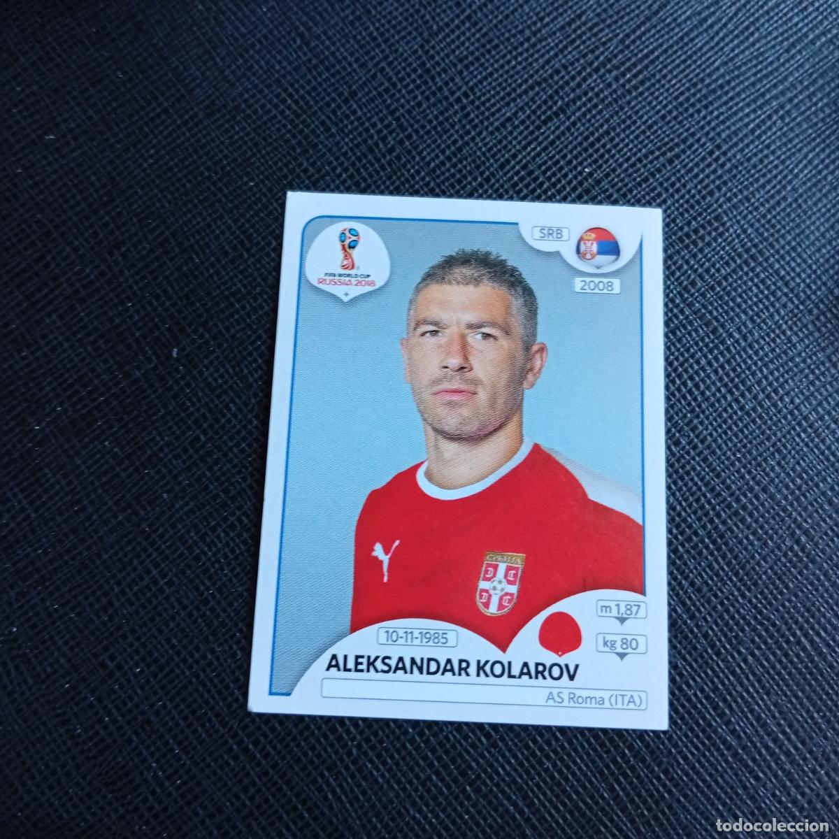 Cromos de f&uacute;tbol: 416 KOLAROV SERBIA PANINI MUNDIAL RUSIA 2018 CROMO FUTBOL 18 - SIN PEGAR - /CJ2 .